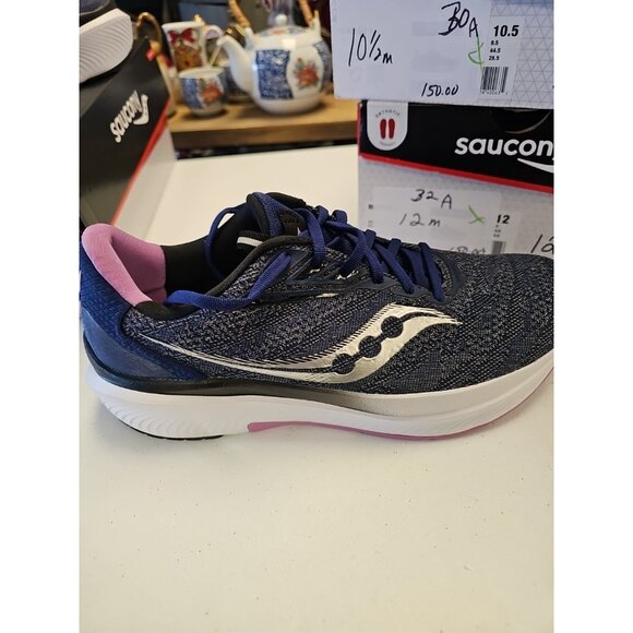 Saucony Echelon 9 Womens Size 10.5 W BLUE Purple Running Sneaker S10766-33 New - Picture 3 of 7